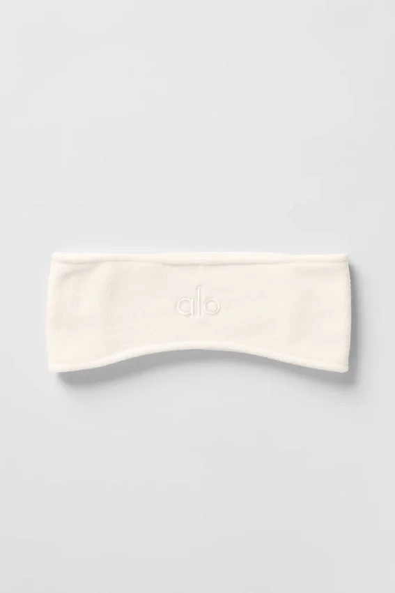 Polar Fleece Ear Warmer - Ivory