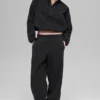 Polar Fleece Retreat Cover up - Black