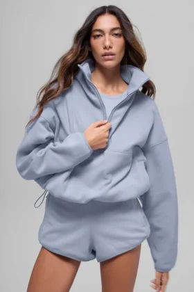 Polar Fleece Retreat Cover up - Winter Frost