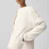 Polar Fleece Take Note Jacket - Ivory