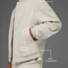 Renown Varsity Jacket - Bone