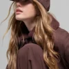 Satin Off-Duty Cap - Brownstone