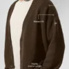 Scholar Cardigan Sweater - Espresso