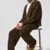 Scholar Cardigan Sweater - Espresso