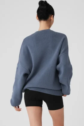 Scholar Crew Neck Sweater – Bluestone