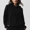 Scholar Hooded Sweater - Black