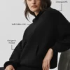 Scholar Hooded Sweater - Black