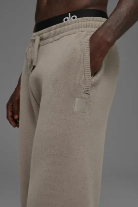 Scholar Straight Leg Sweatpant – Light Cocoa