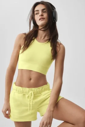 Seamless Delight High Neck Bra - Sunshine