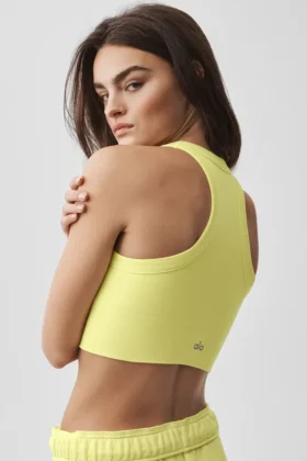 Seamless Delight High Neck Bra – Sunshine