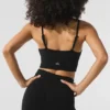 Seamless Winter Warm Plush Delight Bra - Black