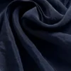 Semi-Sheer Golden Hour Button Down Long Sleeve - Navy