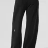 Serenity Wide Leg Sweatpant - Black