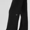 Serenity Wide Leg Sweatpant - Black