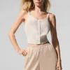 Sheer Cashmere Tank - Ivory
