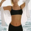 Sheer Glow Boyshort - Black