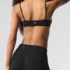 Sheer Glow Bra - Black