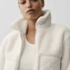 Sherpa Edge Bomber - Ivory