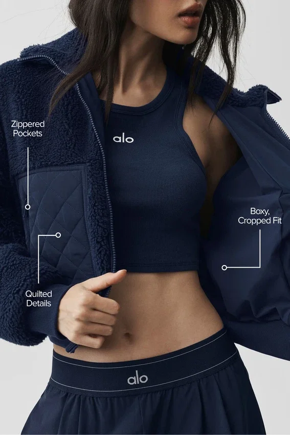 Sherpa Edge Bomber - Navy