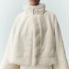 Sherpa Fireside Bomber - Ivory
