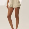 Silk Blend Radiance Short - Sandy Beige