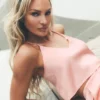 Silk Blend Radiance Tank - Sundrenched Pink
