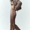 Silk Luminous Pant (Regular) - Alpine Cocoa