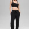 Snuggle up Sweater Bra - Black