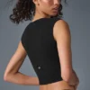 Snuggle up Sweater Short Sleeve - Black