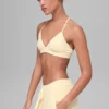 Splendor Bra - Candlelight Yellow/White