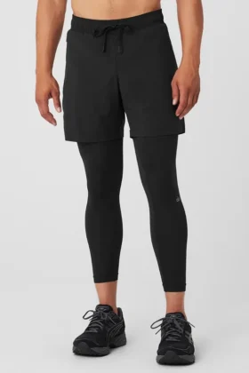 Stability 2-in-1 Pant - Black/Black
