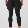 Stability 2-in-1 Pant - Black/Black