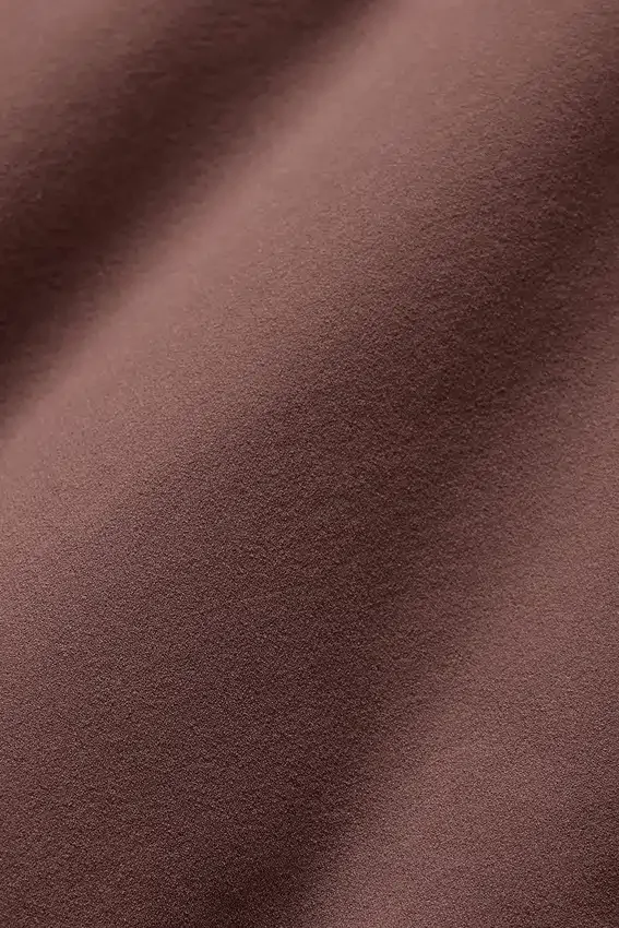 Stretch Woven Street Puffer - Brownstone