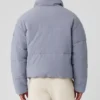 Stretch Woven Street Puffer - Fog