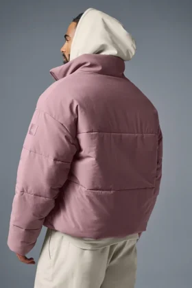 Stretch Woven Street Puffer – Woodrose