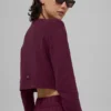 Supernatural Sweater Cardigan - Burgundy
