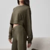 Sway Bootcut Sweatpant - Olive Tree