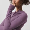 Sway Full Zip Hoodie - Plum Kiss