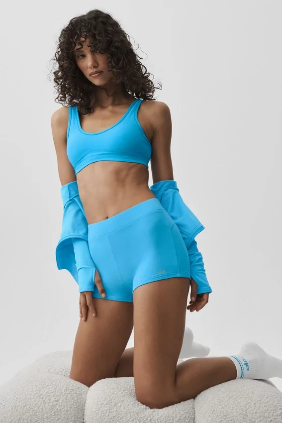 Sway My Way Micro Short - Azure Blue