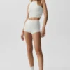 Sway My Way Micro Short - White Heather