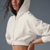 Sweet Escape Zip up Hoodie - Ivory