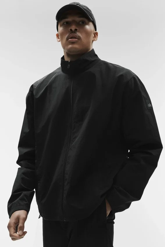 Takeaway Track Full Zip Jacket - Black
