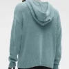 Textured Knit Hoodie - Desert Sage