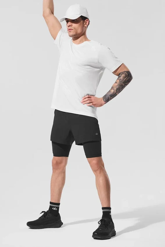 The Triumph Crew Neck Tee | Men's Yoga Tees & Tanks