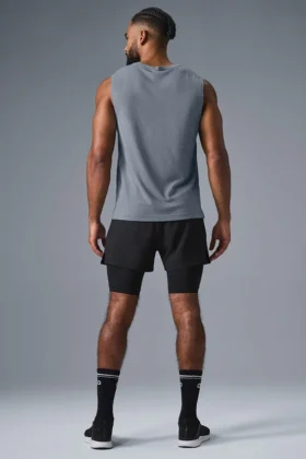The Triumph Muscle Tank – Steel Grey