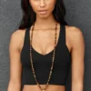 Tiger's Eye Mala Necklace