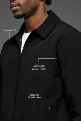Torrent Overshirt – Black