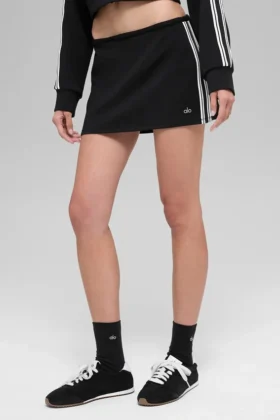Track Star Mini Skirt - Black