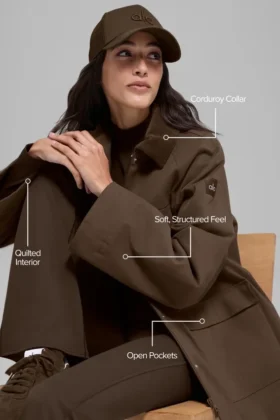 Twill Barn Jacket – Espresso