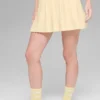 Grand Slam Tennis Skirt - Candlelight Yellow